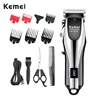 Kemei KM-2619 Professional Cordless Hair Clipper Rechargeable Men Hair Trimmer Adjustable Cutting Lever Barber Shop LCD Display 1
