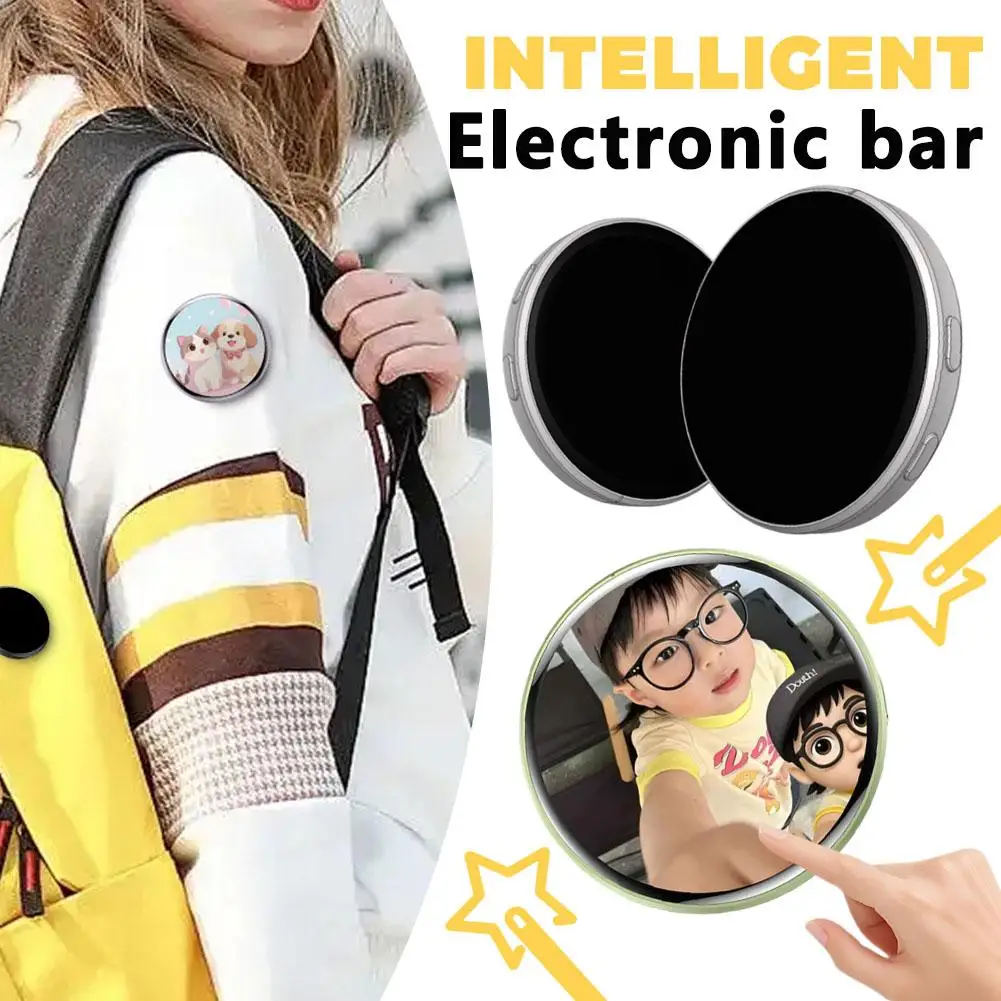 1,7 inch slimme cyberbadge voor HD-scherm met Bluetooth 6.0