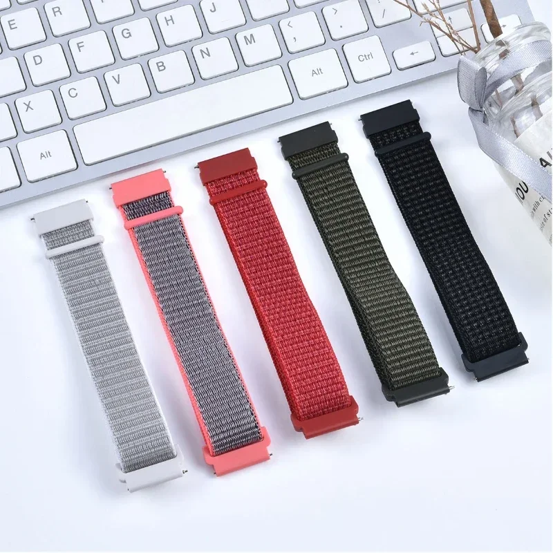 18mm Nylon Loop Sport Watchband Bracelet