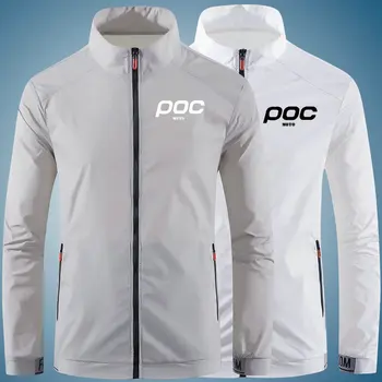 Moto Poc 남성용 방풍 방수 사이클링 재킷, MTB 자전거 의류, 바람막이, 자외선 차단, 산악 자전거 코트, 낚시복, 여름