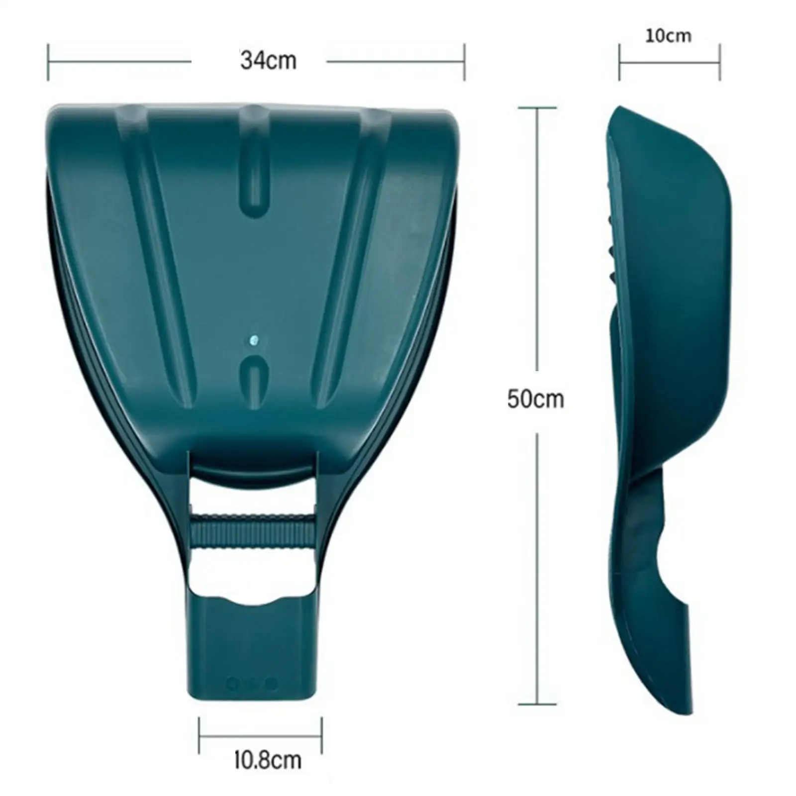 2x Leaf Scoops and Claws Yard Scoops Porch Leaves Removal Lawn Hand Rake Leaf Grabbers for Lawns Twigs Shrub Farming Garden