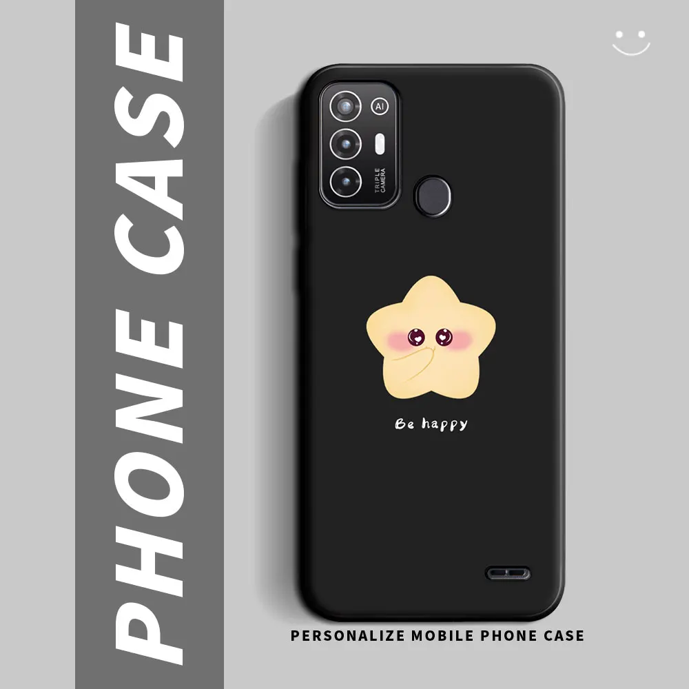 Shockproof Silicone Soft TPU Phone Case with Fashion Cartoon Design