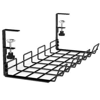 Under-Desk Metal Wire Tray 1