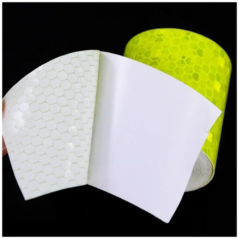Reflective Tape Bands 6 Colors Reflective Strip 5cm X 3m Reflective Car Sticker Tape Car Truck Trailer Safety Accessories reflective tape bands
