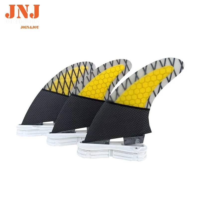 JNJ-FCS II I And Future Carbon Honeycomb Surfboard Triple Thrust
