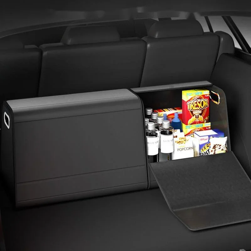 

High-grade Simple Vehicle Storage Box Car Trunk Folding Box Partition Multi-functional Vehicle Organizer Bag
