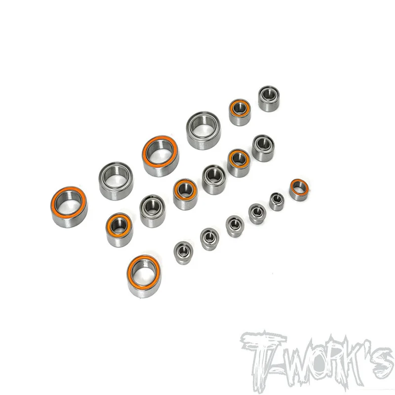 Originale T Works Bbs-X20 Set Di Cuscinetti A Sfera Di Precisione (Per Serpent X20 )19 Pezzi. Rc Parte