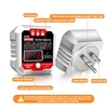 ANENG AC28 Socket Detector US/EU Universal Battery Tester Checker Test Power Socker LCD Voltage Tester Phase Meter Detector Tool 4