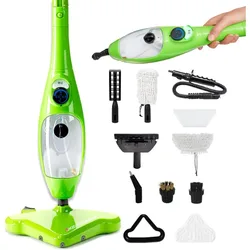H2O X5 Steam Mop with Dualblast head and Handheld Steam Cleaner For Kitchen Tile Floors, Hardwood Floors, Grout Cleaner