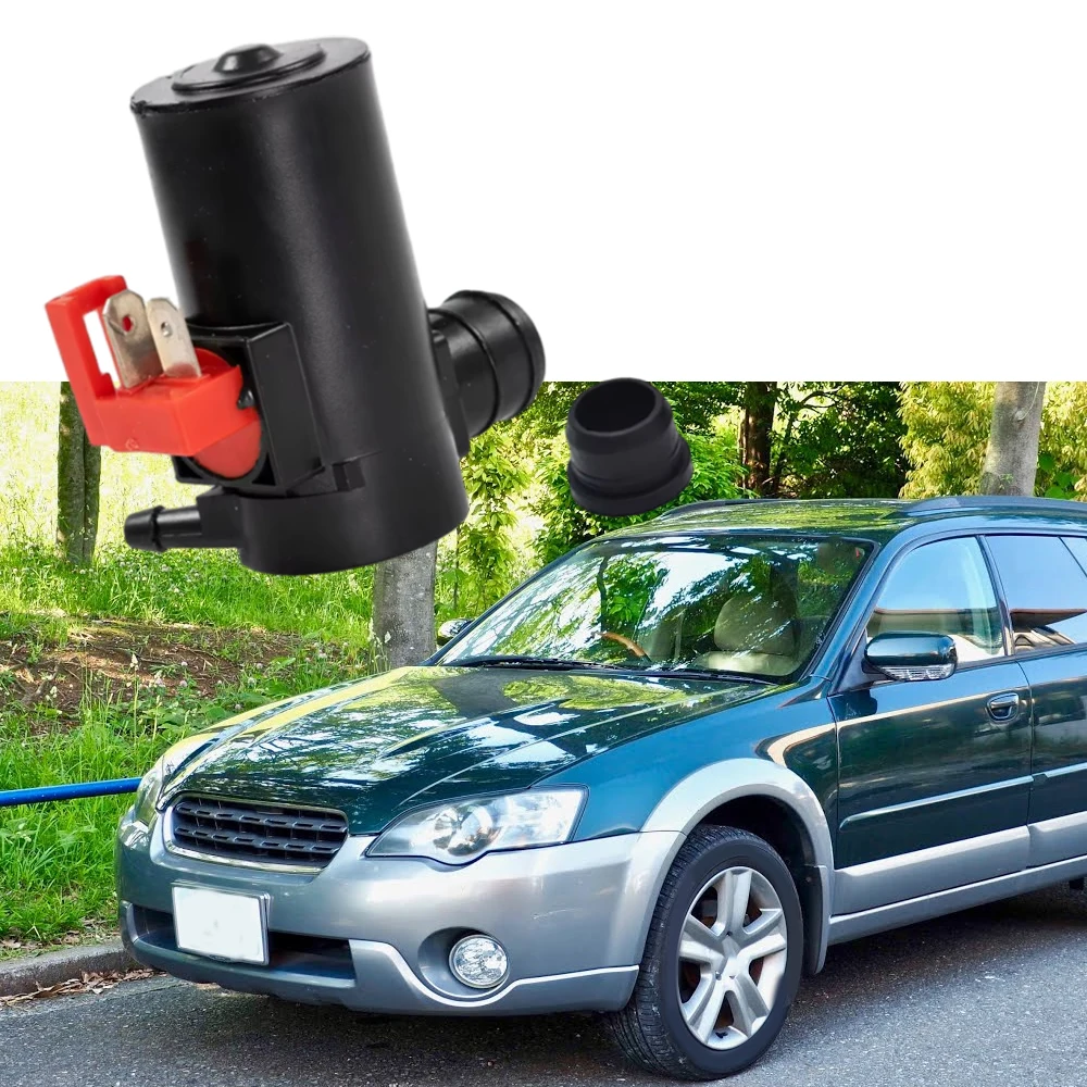 Windshield Windscreen Wiper Washer Pump Motor 86611AA010 for Subaru Forester Impreza 98-05 Legacy 90-04 Outback 01-04 5
