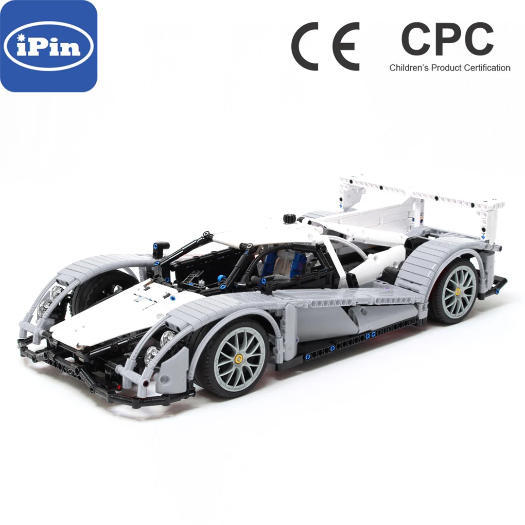 

New RC Motor Power Function MOC-3918 Super Car Gallardo Fit LeGINGlys Building Kit Block Bricks Diy Toy Gift