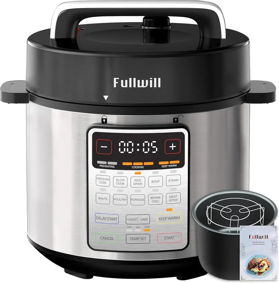 Multi Functional Electric Pressure Cooker 6qt