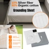 6 Size Grounding Mat Soft PU Pad for Improves Sleep Enhanced Circulation Reduces Pain Home Yoga Foot Mat Table Desk Rug 6