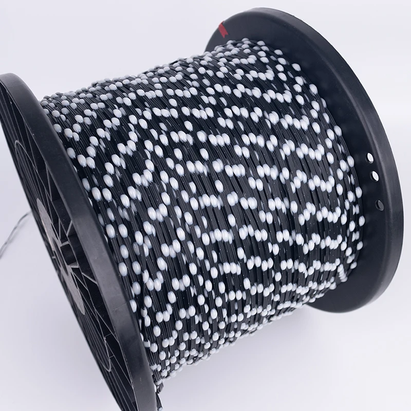 thumbnail image 2 of Cadena de luces LED de 5 V, WS2811, WS2812, 3 pines, color negro, accesorios, RGBIC, direccionable individualmente, luz de hadas, 2 of 5
