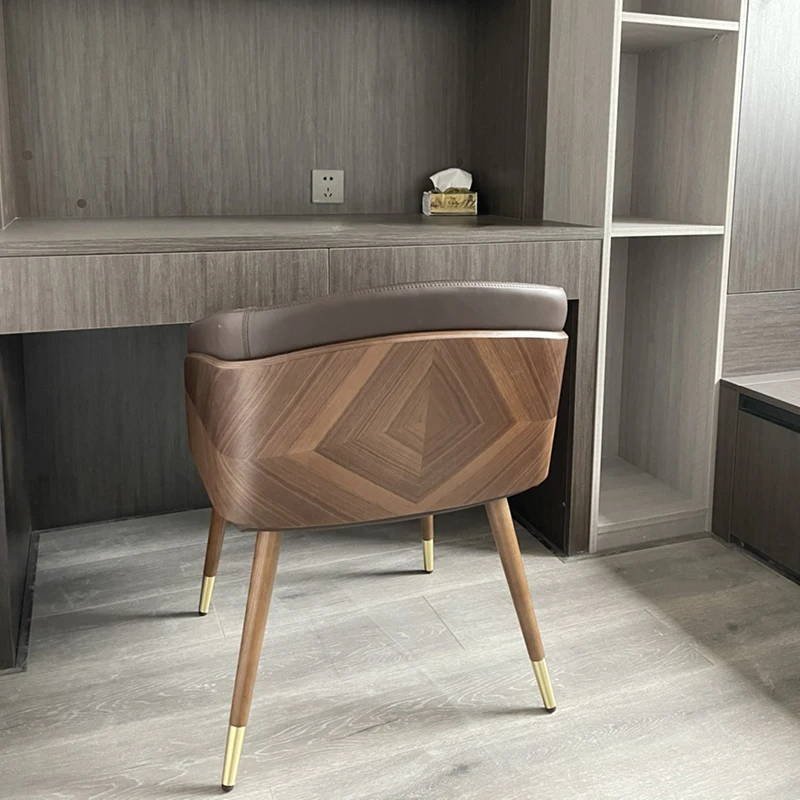 

Nordic Minimalist Dining Chair Luxury Wooden Quality Chairs Ergonomic Comfortable Events Silla Plegable Patio Furniture SQCYH