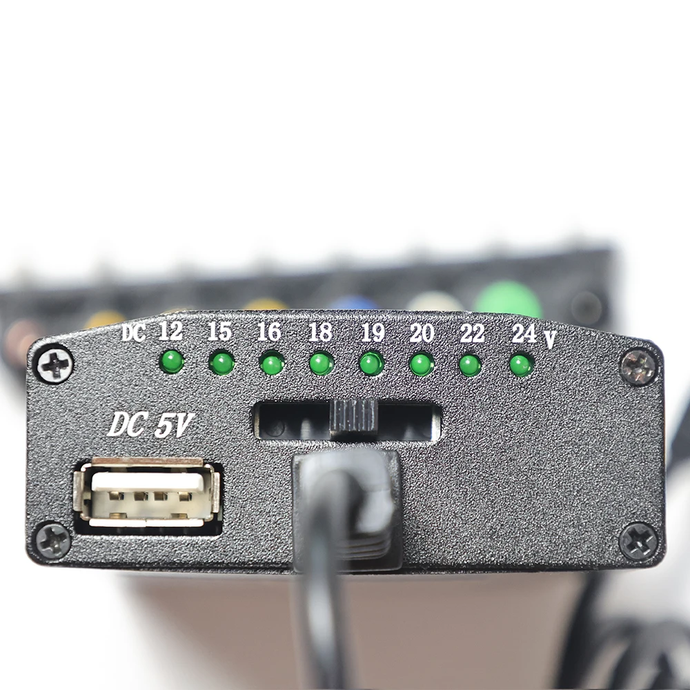 Adaptador Universal do Carregador do Carro para o Portátil Caderno Telefone Móvel Poder 100w 15connector Curso - Imagem 3
