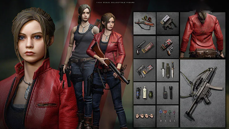 

DAMTOYS DMS031 1/6 Female Soldier Claire High Quality Full Set 12'' Action Figure Model Toy In Stock For Fans Collection