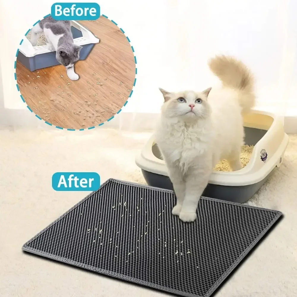 Double Layer Cat Litter Mat 2