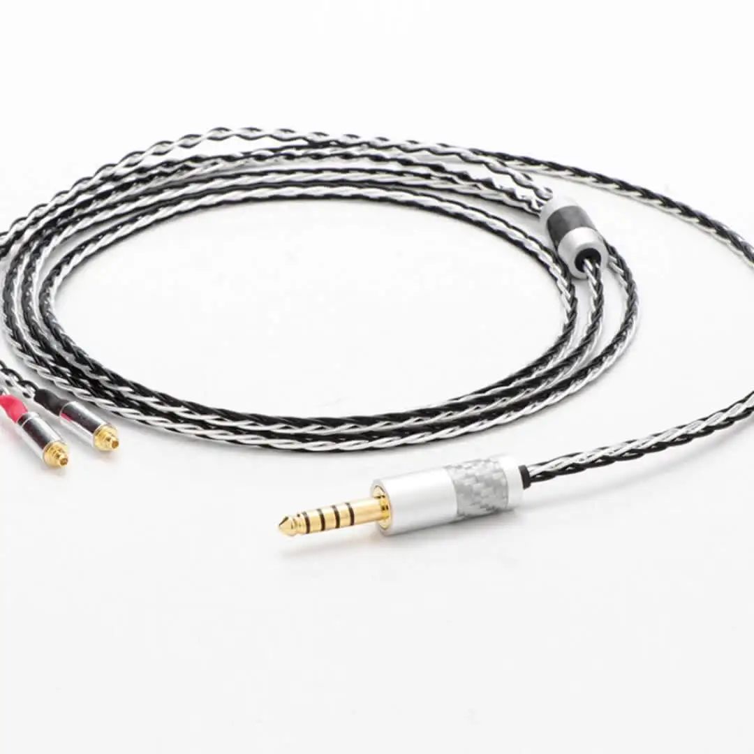 4.4mm 2.5mm 3.5mm XLR バランス 16 コア 99% 7N OCC ヘッドフォン