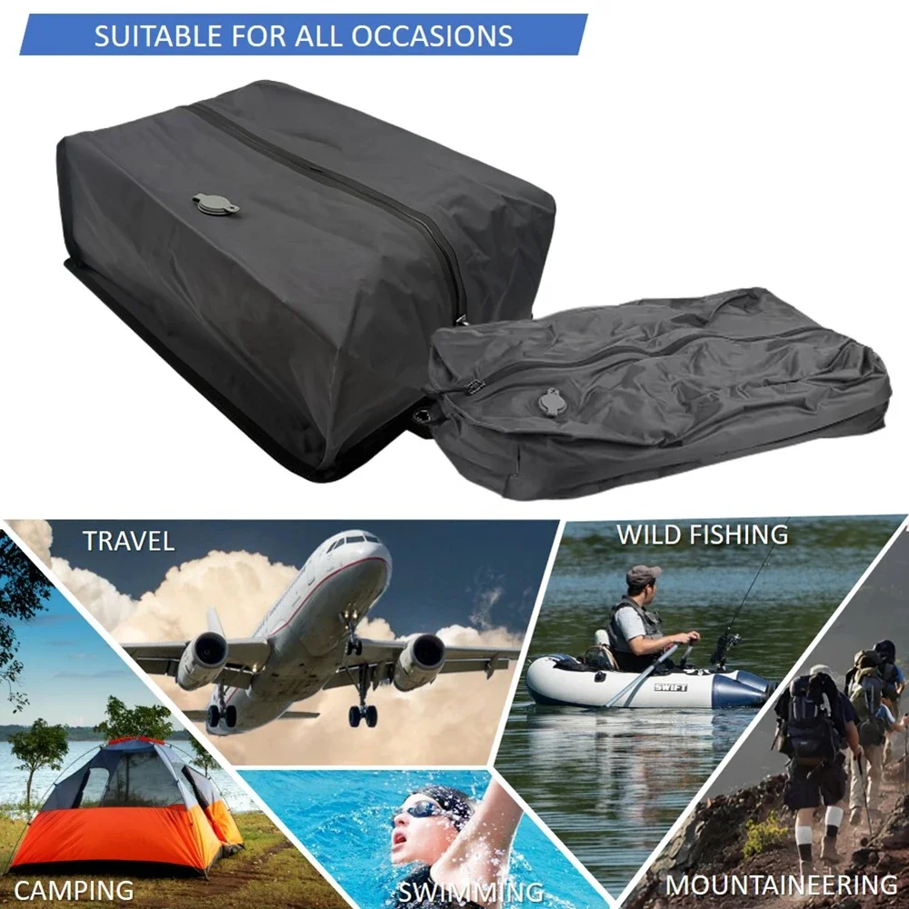 Luggage Vacuum Compression Bag for Clothes, Backpacks and Boarding Bags, Travel Vacuum Sealed Bag for Riding Travel Business