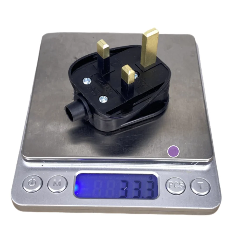 Plug UK Male Replacement Rewireable 3Pin Type G Plug Electric Outlets Schuko British Power Adapter Extension Cord Connector Plug
