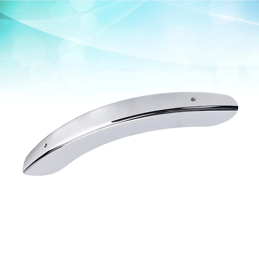 

Zinc Alloy Banjo Armrest Single Leg Banjo Replacement Parts Plated without Screws HA16 (Silver)