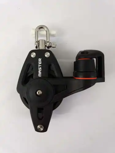 

Hardware 72mm 2 5/6" Single Swivel Shackle Becket Angle Fairlead Cleat Plain Bearing Block Master BP-7211FE