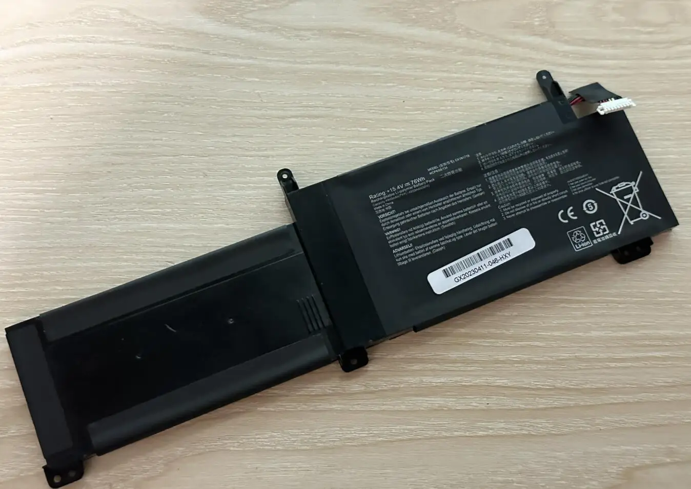 Bateria para Asus Rog Strix C41n1716 Gl703gm Gl703gs S7bs8750 Gl703gm-ns73 S7bs - Imagem 5