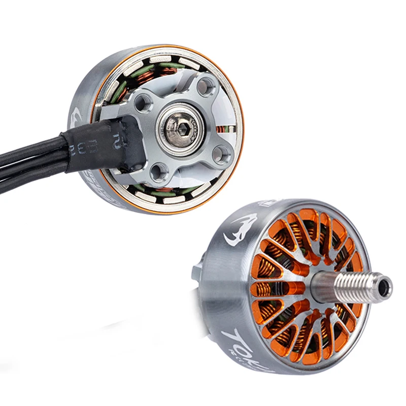 Diatone MAMBA TOKA 2207.5 1700 2450KV 4-6S Motor 5inch-6inch Brushless Motor 16x16mm for FPV Racing Roma F5 2019 GTR569 RC Drone thumbnail 2