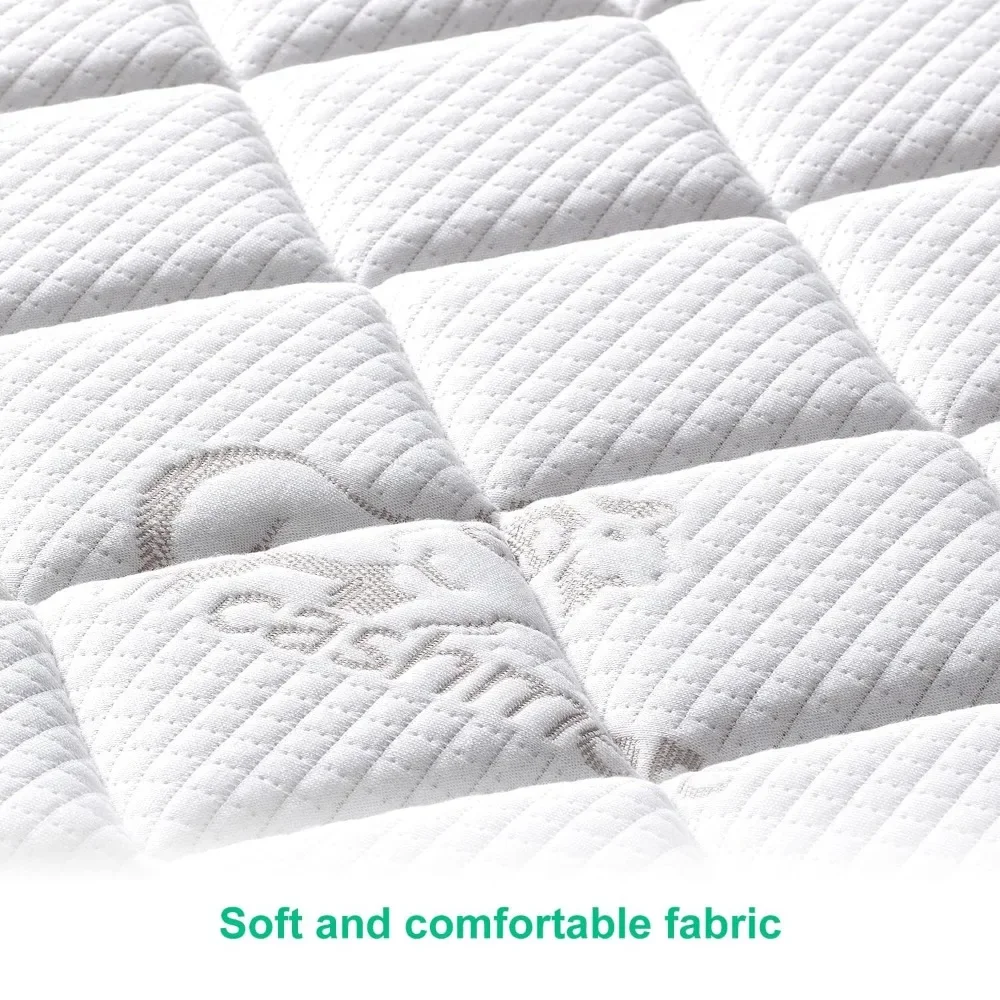 Premium Dual-Sided Crib & Toddler Mattress,100% Knitted Fabric,Premium Fleece-Hypoallergenic,5" Firm Soft Crib Mattress 3