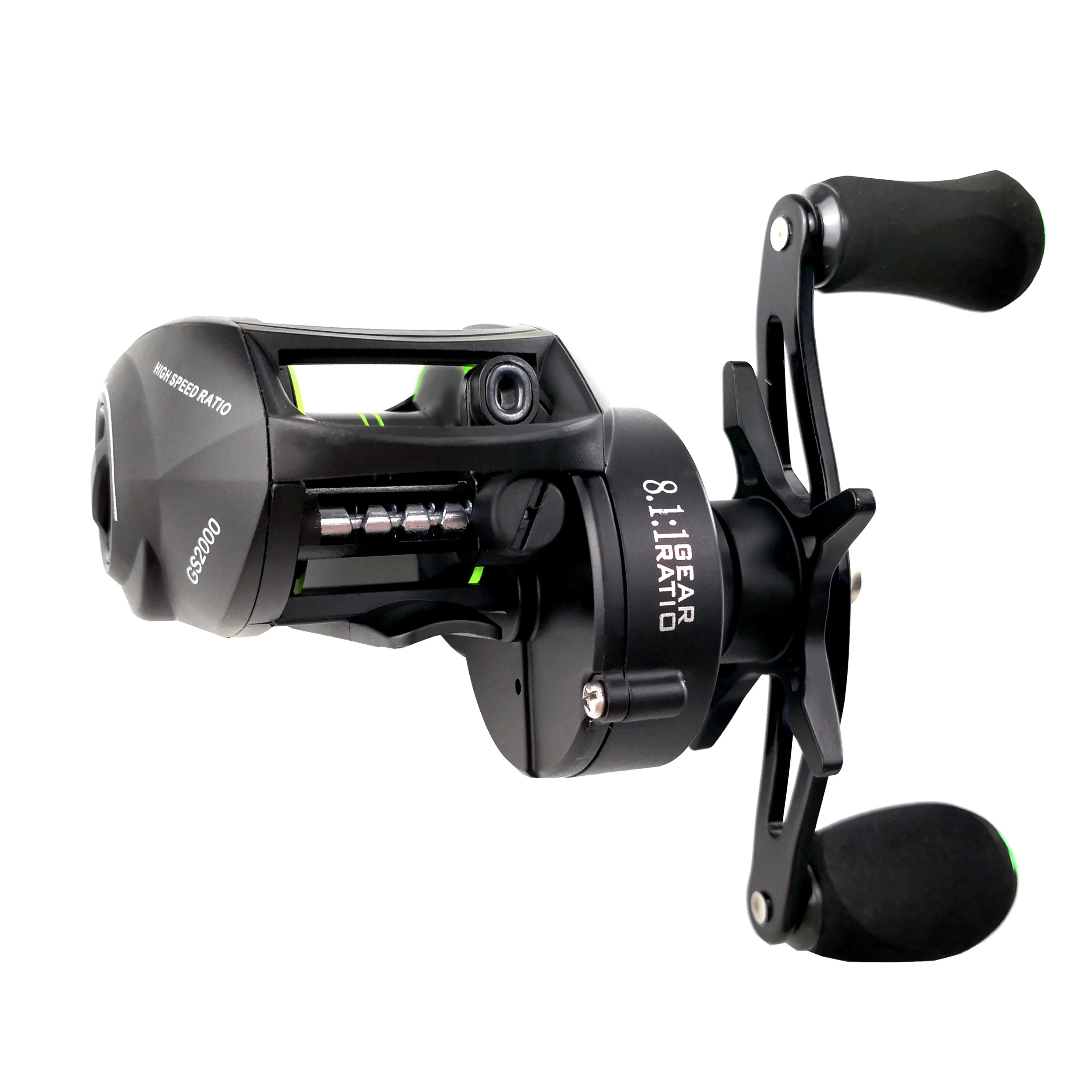 JOF Best Baitcasting Reel Model 2000 8.1:1 High Speed Spare Spool