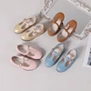 Spring Kids Princess Shoes Children T Bar Shoes Baby Girls Fashion Shos Toddler Ballet Flats Sweet Leather Shoes Mary Jane New 1