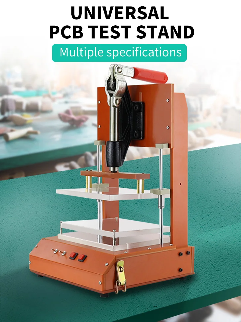 PCB Testing Jig PCBA Test Fixture Tool Universal Test Frame Bakelite Fixture Testing Rack Circuit Board Test Fixture Pin Plate