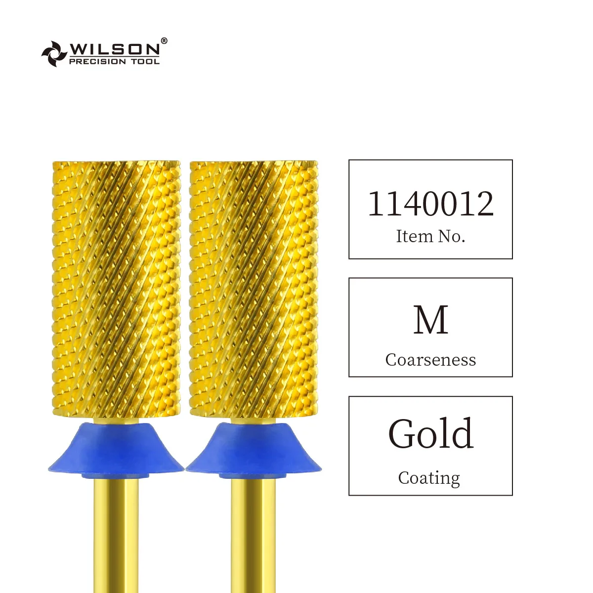 2pcs M Gold1140012