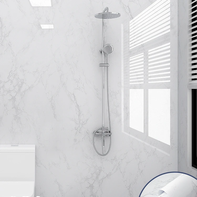 Waterproof Wall Sticker 80cm 10 Meters Roll Oil Proof Bathroom Kitchen Toilet Renovation Home Decoration
