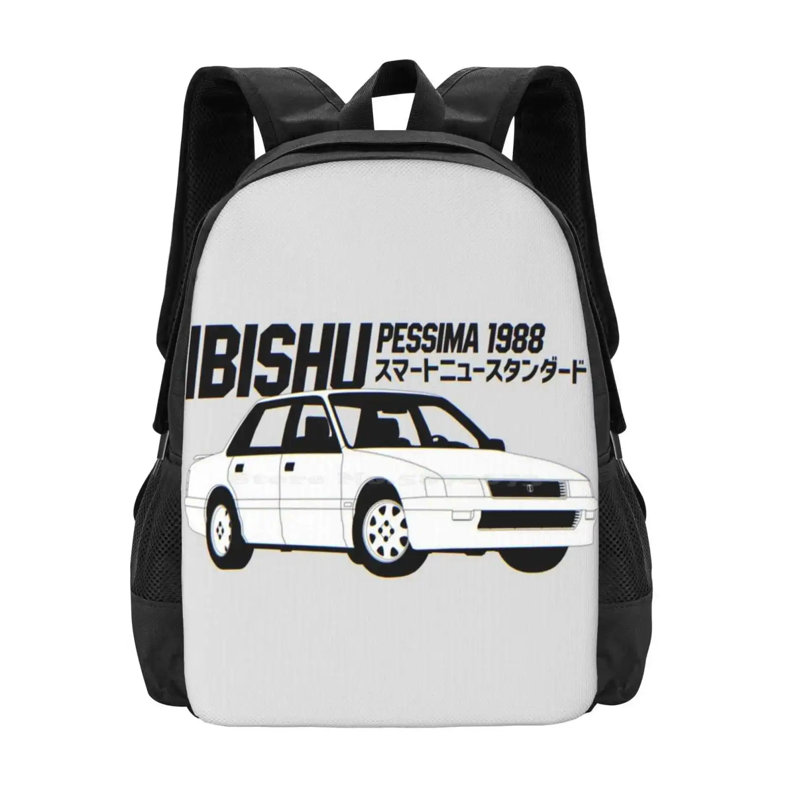 

Лидер продаж 1988, рюкзак Ibishu Bad ma, модные сумки, автомобильные игры, черный и белый Bryncoops