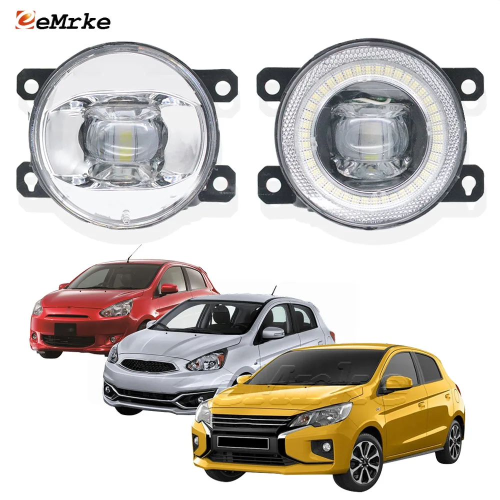 

2 шт., Автомобильные светодиодные противотуманные фары, 15 Вт, для Mitsubishi Space Star Mirage Hatchback 2012-2023