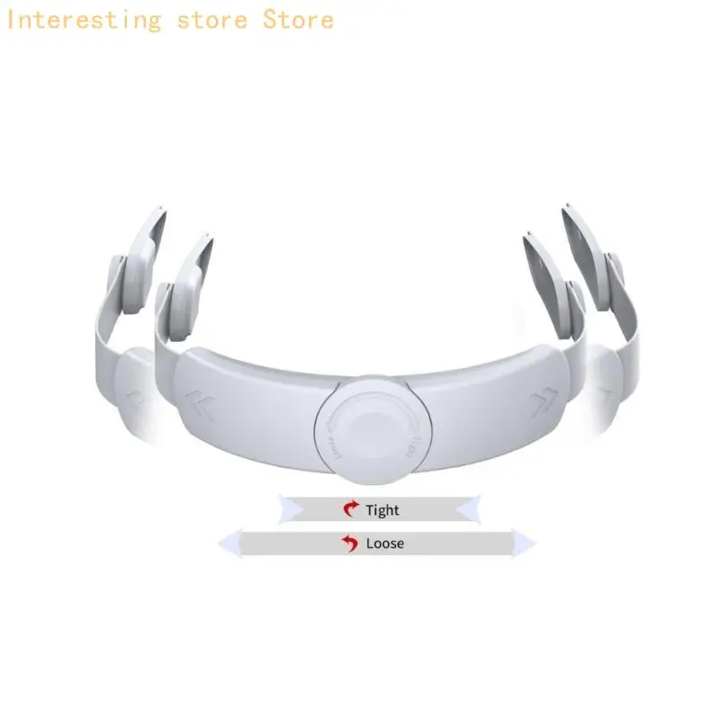 Kopfband für 3S-Gurtersatz, verbesserter Komfort, reduzierter Druck, ergonomisches, verstellbares Kopfband, VR-Zubehör 55KC – Detail 8