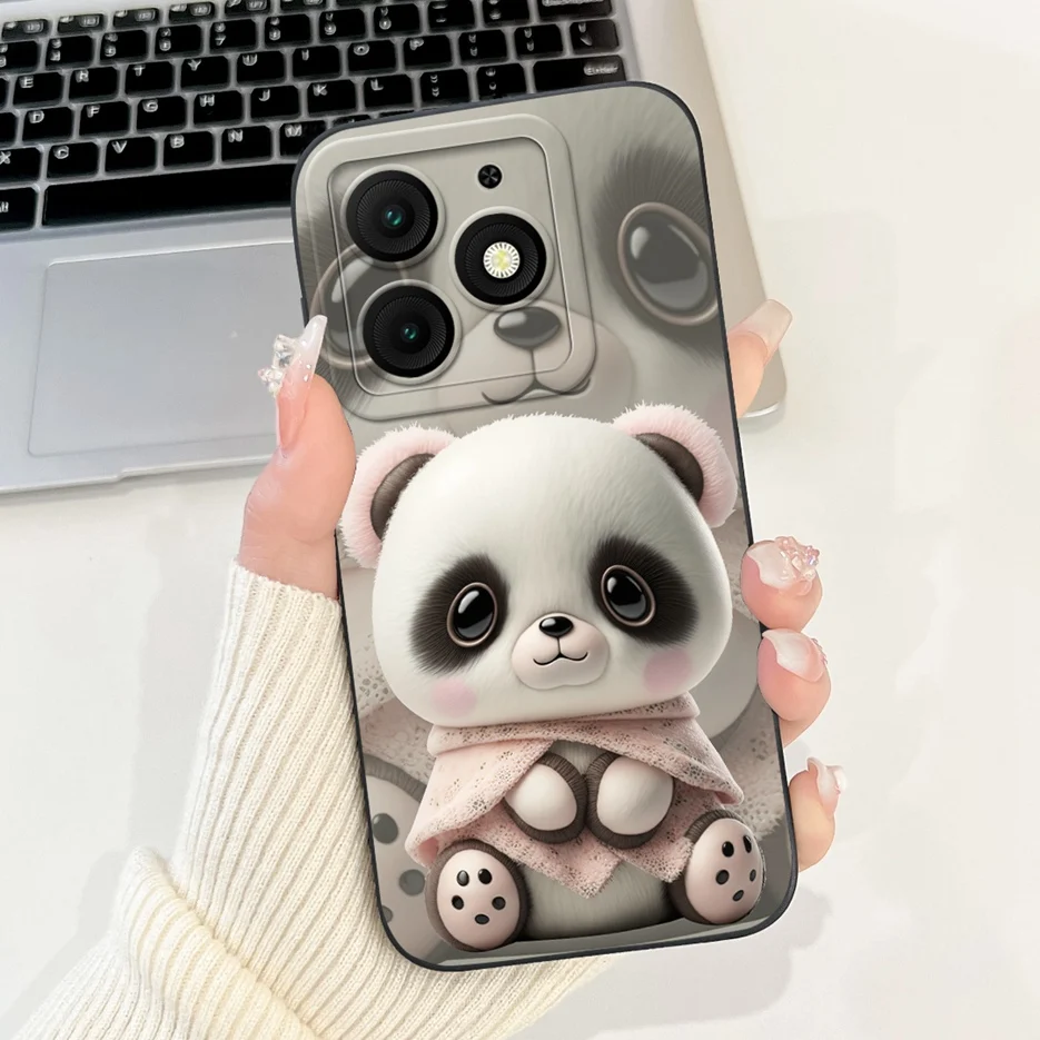 Cute Fashion Cartoon Soft TPU Phone Case - Stylish Protective Back Cover Bumper
