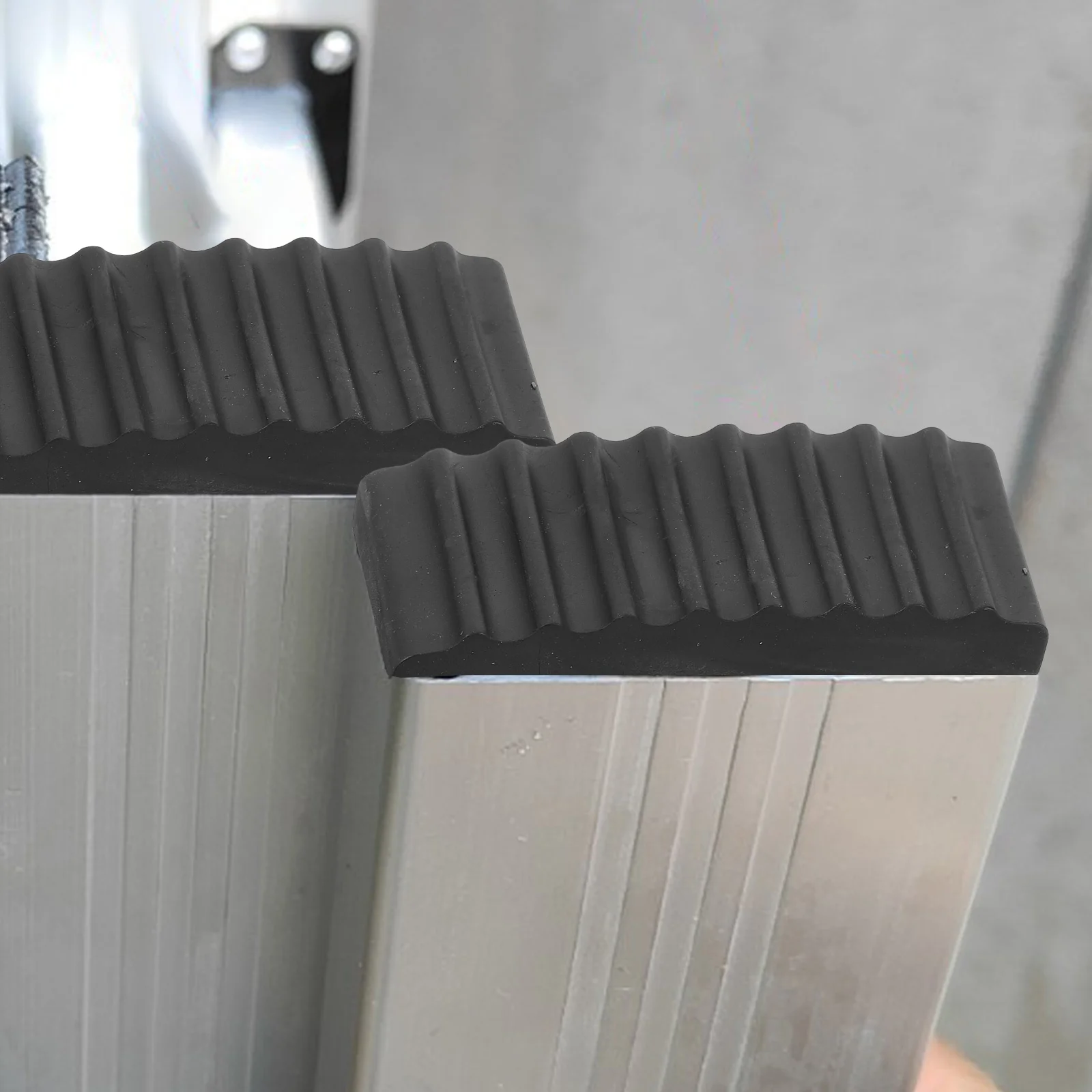 Ladder Feet Covers Ladder Anti-slip Foot Covers Accessories Feet Rubber Safety Mask Leg Protective Home Pad Pads Caps Step Ladder Feet Mat