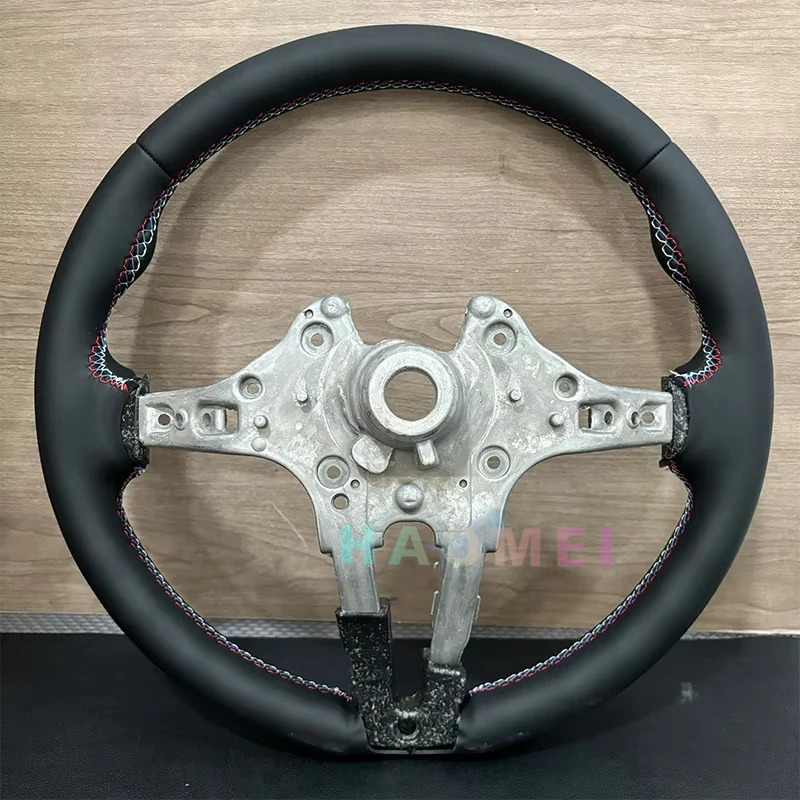 BMW M5 M3 M2 M8 F10 F30 E90 E89 F12 F13 E92 F20 F06 F80 F82 F83 F31 스티어링 휠 가죽 커버 스티어링 휠 자동차 액세서리