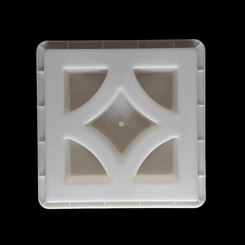 30Cm Hollow Flower Brick Cement Mold, Hollow Design Window Pane, Chinese Style Enclosure Ventilation Partition Decorative Grid