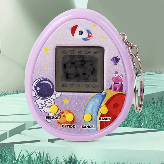 (Purple egg shaped)