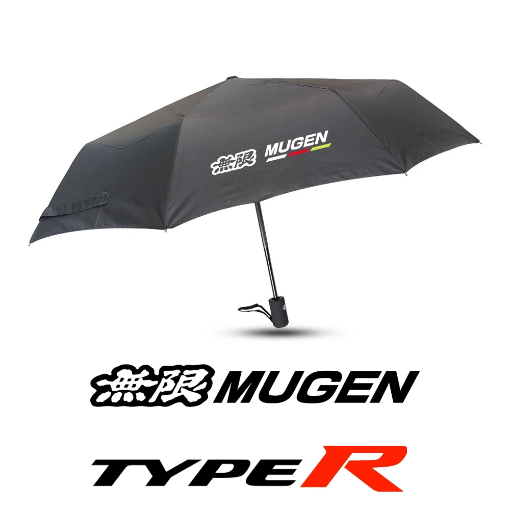 Fully Automatic Folding Car Umbrella for Honda Mugen Typer ACCORD Civic FK8 FIT JAZZ CRV XRV HRV Avancier Car Accessories