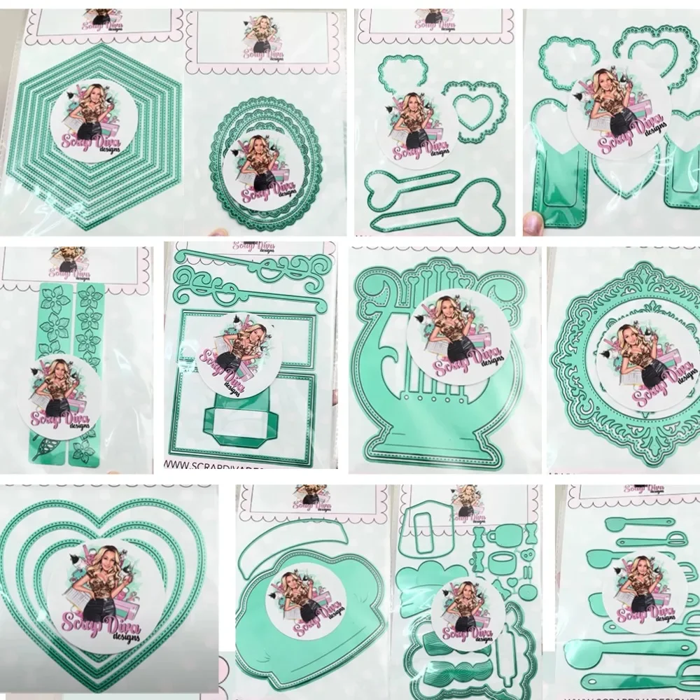 New ScrapDiva die Valentine Day Love Dies stamp Scrapbook Diary Decoration Stencil Embossing Template DIY Greeting Card Handmad metal cutting die