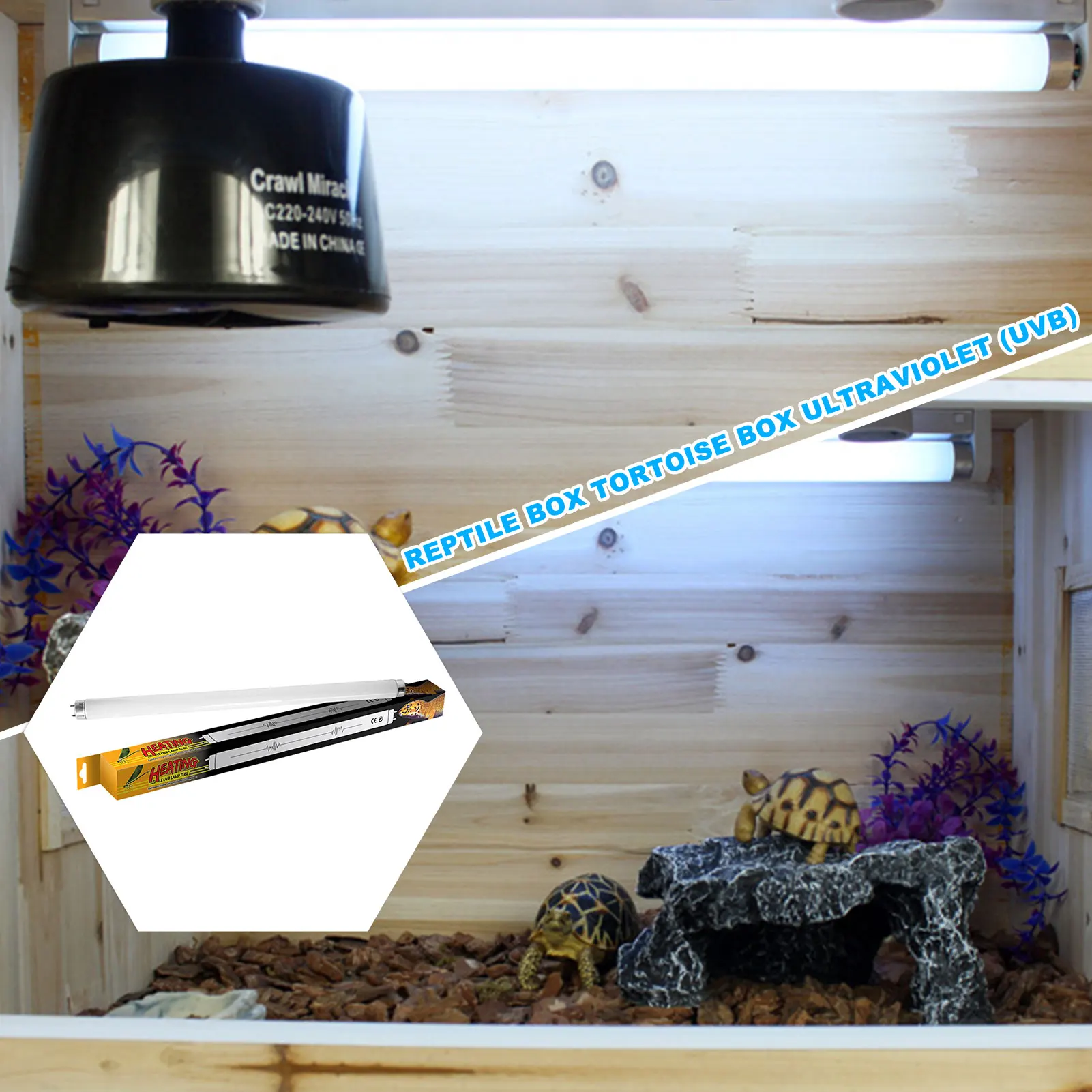 Uvb Terrarium Lighting | Terrarium Bulb Light | Terrarium Heat Lamp |  Reptiles Heat Lamp - Habitat Lighting - Aliexpress