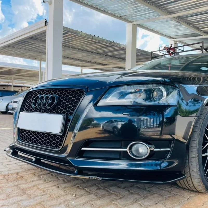 Spoiler Anteriore In ABS Per Audi A3 8P Sportback 2008-2013 - Design Sportivo