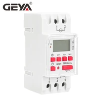 GEYA Weekly Timer Switch Programmable Timer with Battery 7 Days Timer Switch Countdown timer  15A 20A 30A 12V 24V110V 220V 240V 2