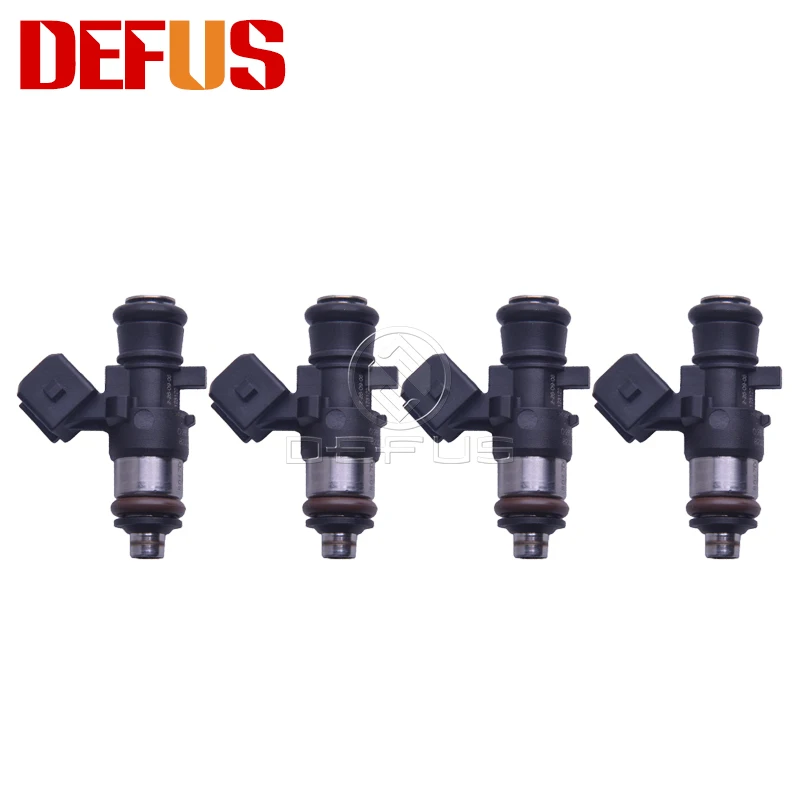 

DEFUS 4X 0280158046 Fuel Inejctor For Renault Dacia 1.2L 16V D4F 12ohm 05-09 Automotive 8200292590 Petrol Gasoline Bico Nozzle