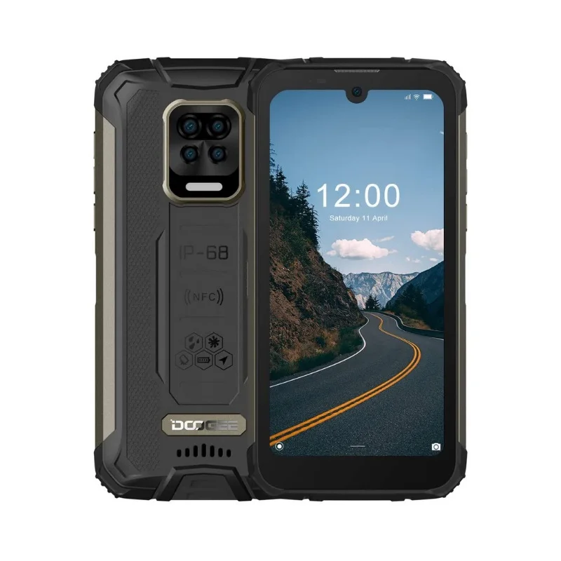 Doogee S59 Pro 전화 후면 카메라 렌즈 유리 커버 수리 부품 교체 용 새 원본
